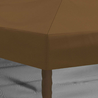 Gazebo Hoes met Zijwanden 6 x 3 m Taupe Polyester 190