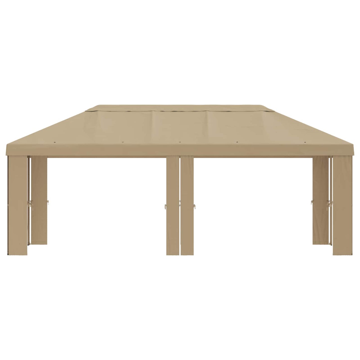 Paviljoenhoes 6 x 3 m Beige Polyester 190 gsm