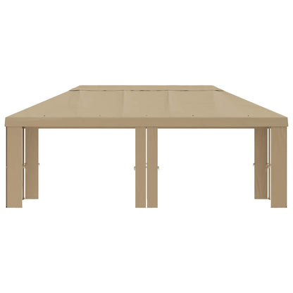 Paviljoenhoes 6 x 3 m Beige Polyester 190 gsm