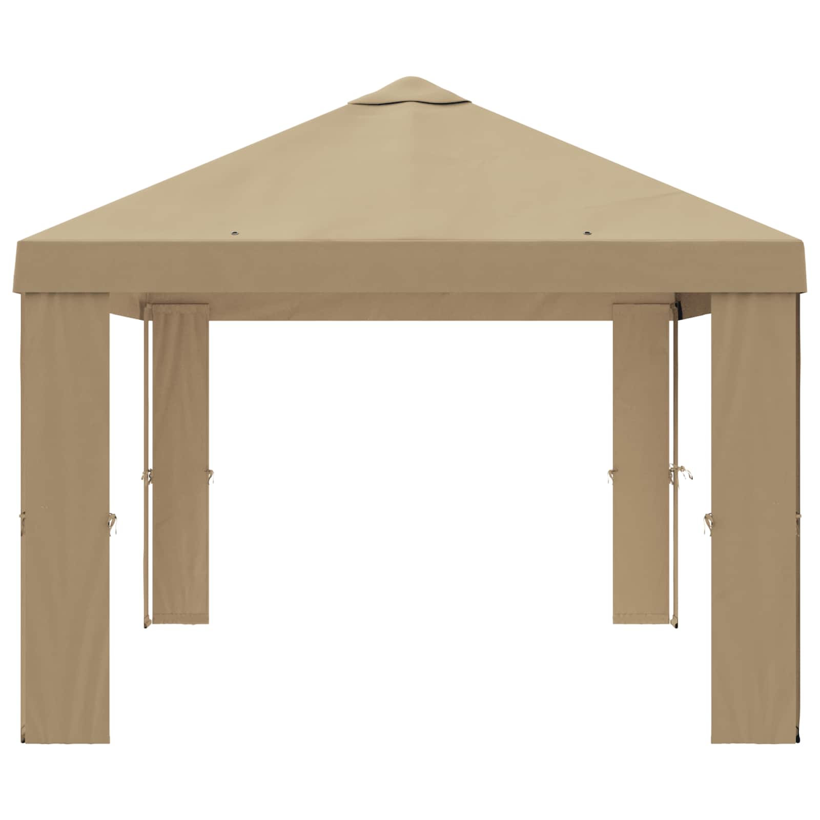 Paviljoenhoes 6 x 3 m Beige Polyester 190 gsm