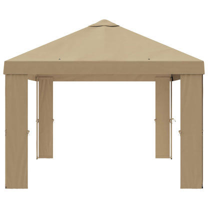 Paviljoenhoes 6 x 3 m Beige Polyester 190 gsm