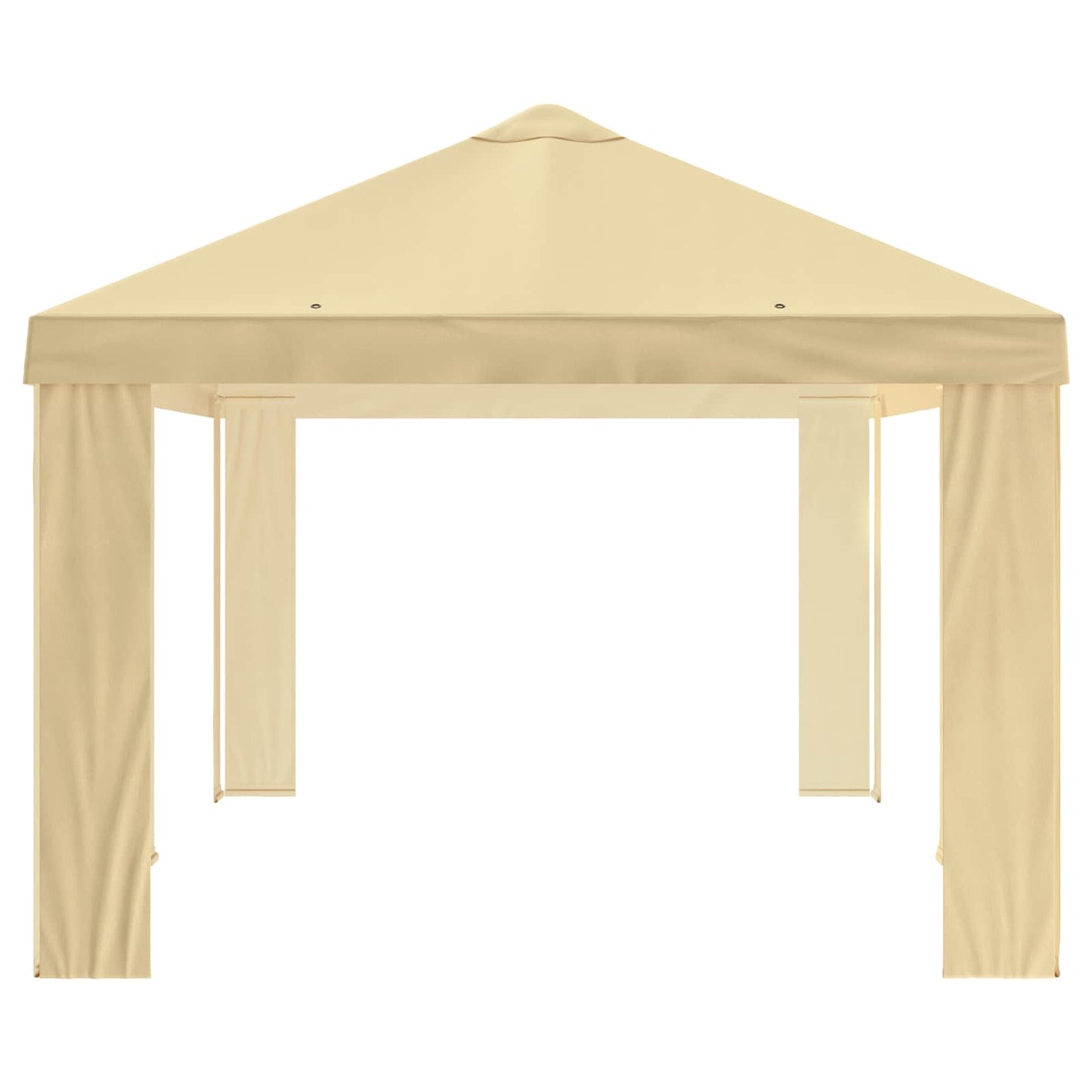 Paviljoenhoes 6 x 3 m Crèmekleurig Polyester 190 gsm