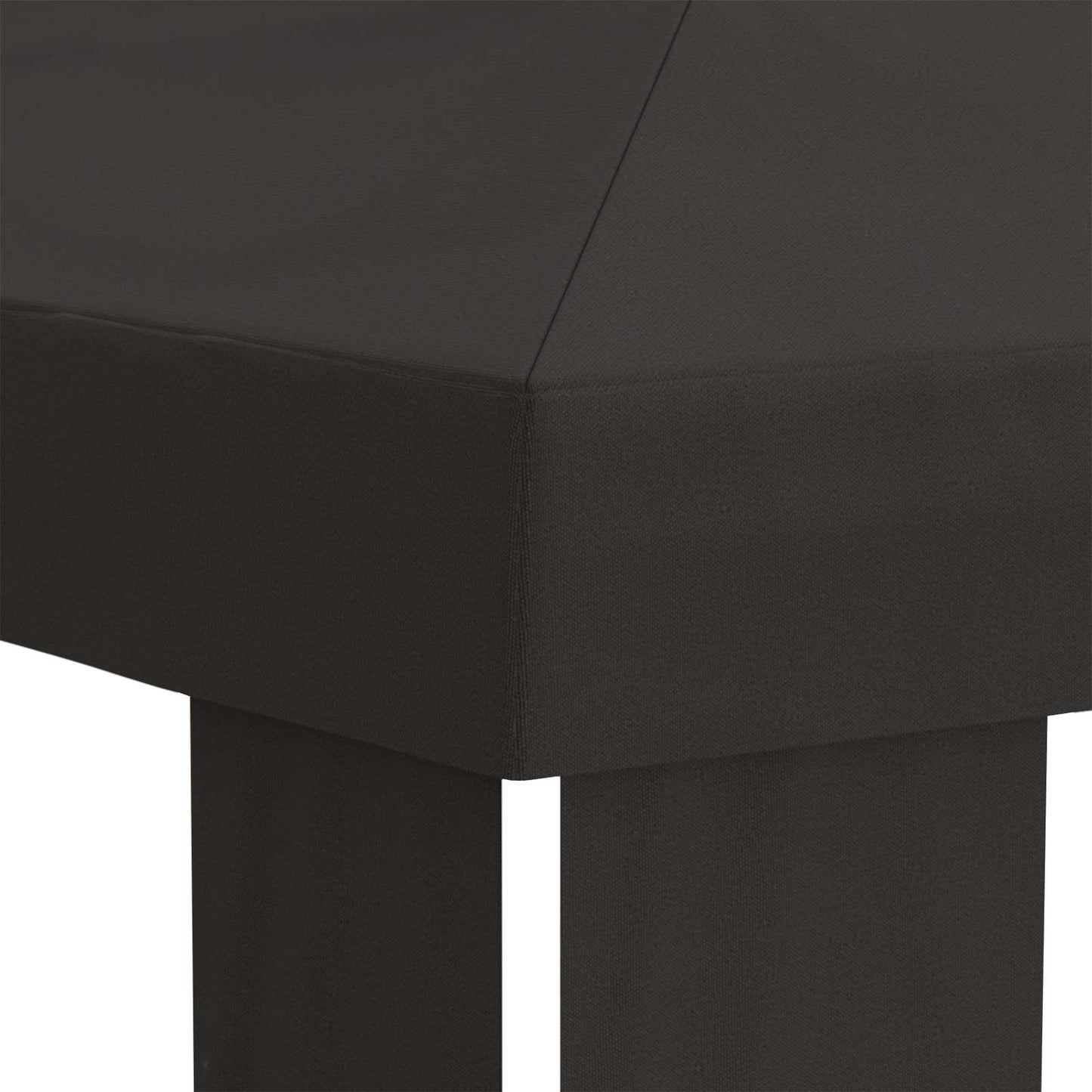 Paviljoenhoes 6 x 3 m Antracietkleurig Polyester 190 gsm