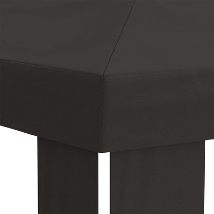 Paviljoenhoes 6 x 3 m Antracietkleurig Polyester 190 gsm