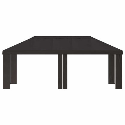 Paviljoenhoes 6 x 3 m Antracietkleurig Polyester 190 gsm