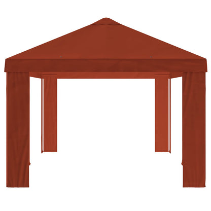 Paviljoenhoes 6 x 3 m Terracotta Polyester 190 gsm
