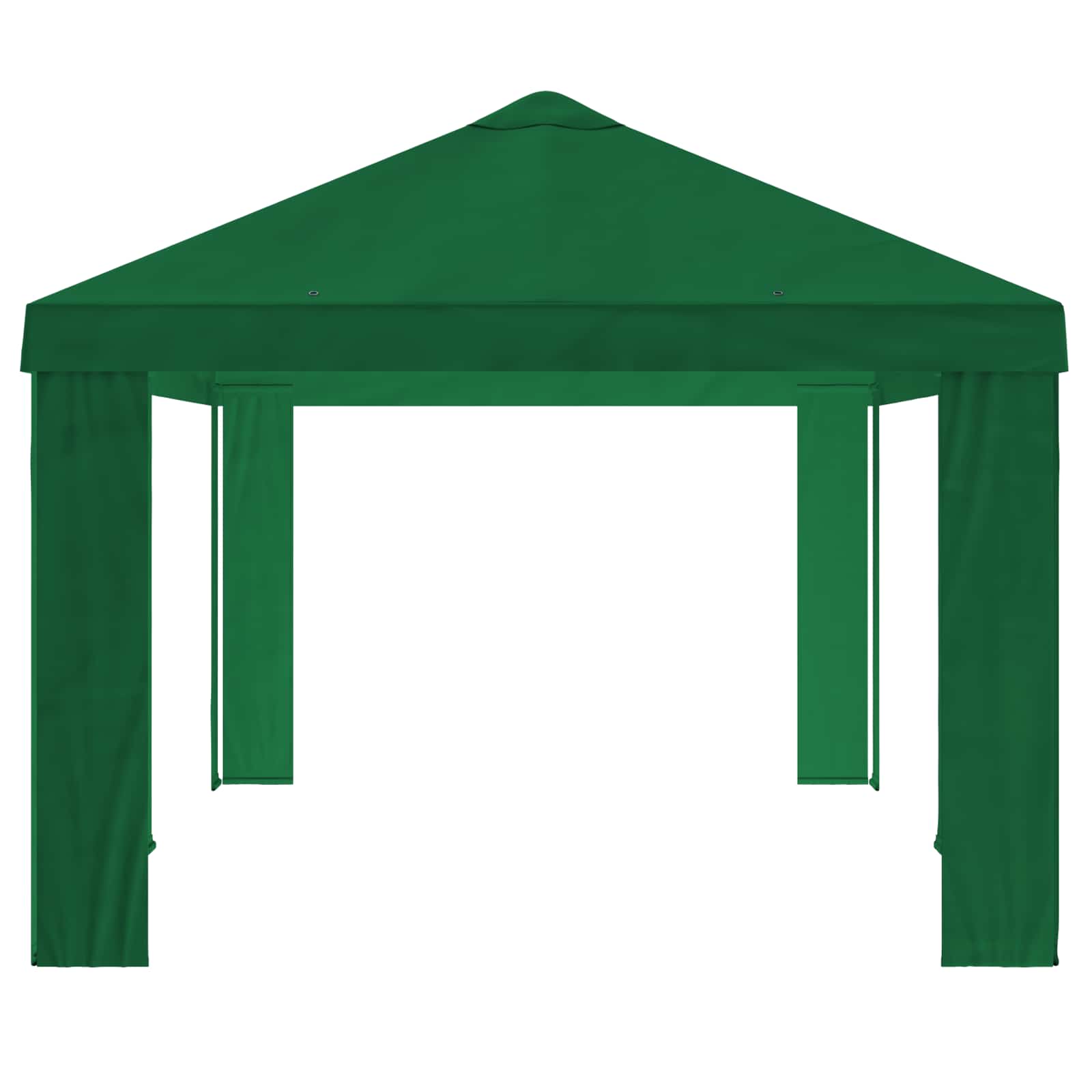 Paviljoenhoes 6 x 3 m Groen Polyester 190 gsm