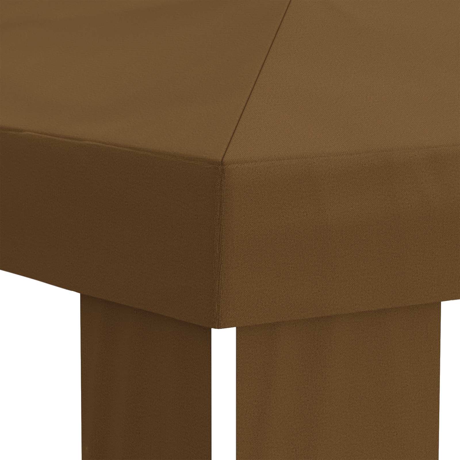 Paviljoenhoes 6 x 3 m Taupe Polyester 190 gsm