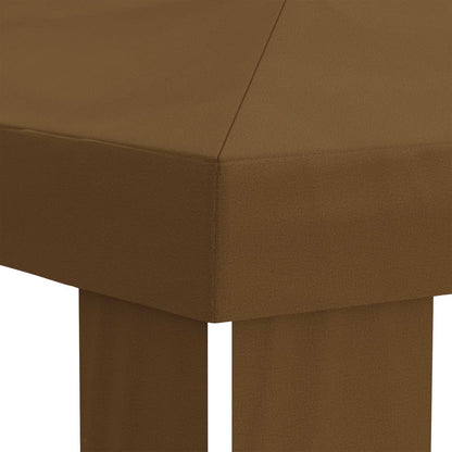 Paviljoenhoes 6 x 3 m Taupe Polyester 190 gsm