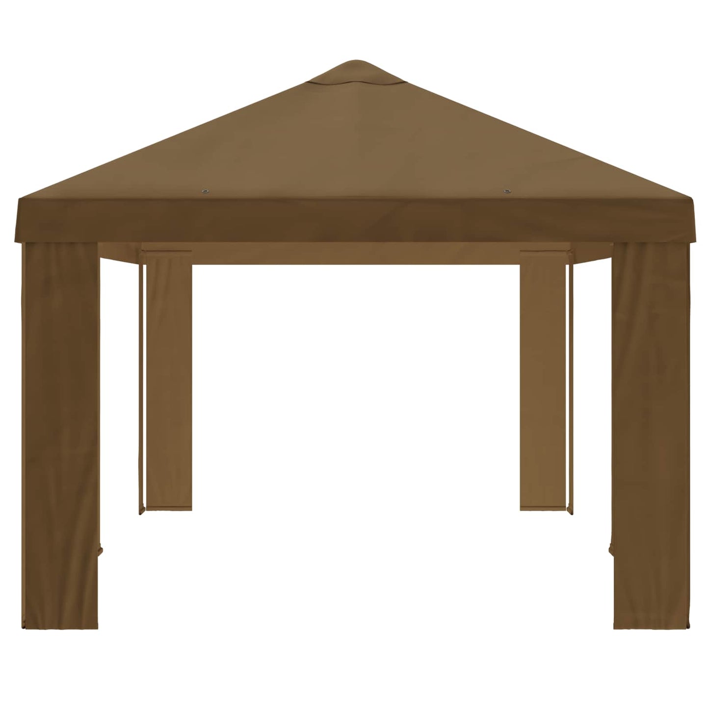 Paviljoenhoes 6 x 3 m Taupe Polyester 190 gsm