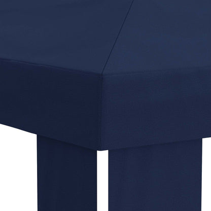 Paviljoenhoes 6 x 3 m Blauw Polyester 190 gsm