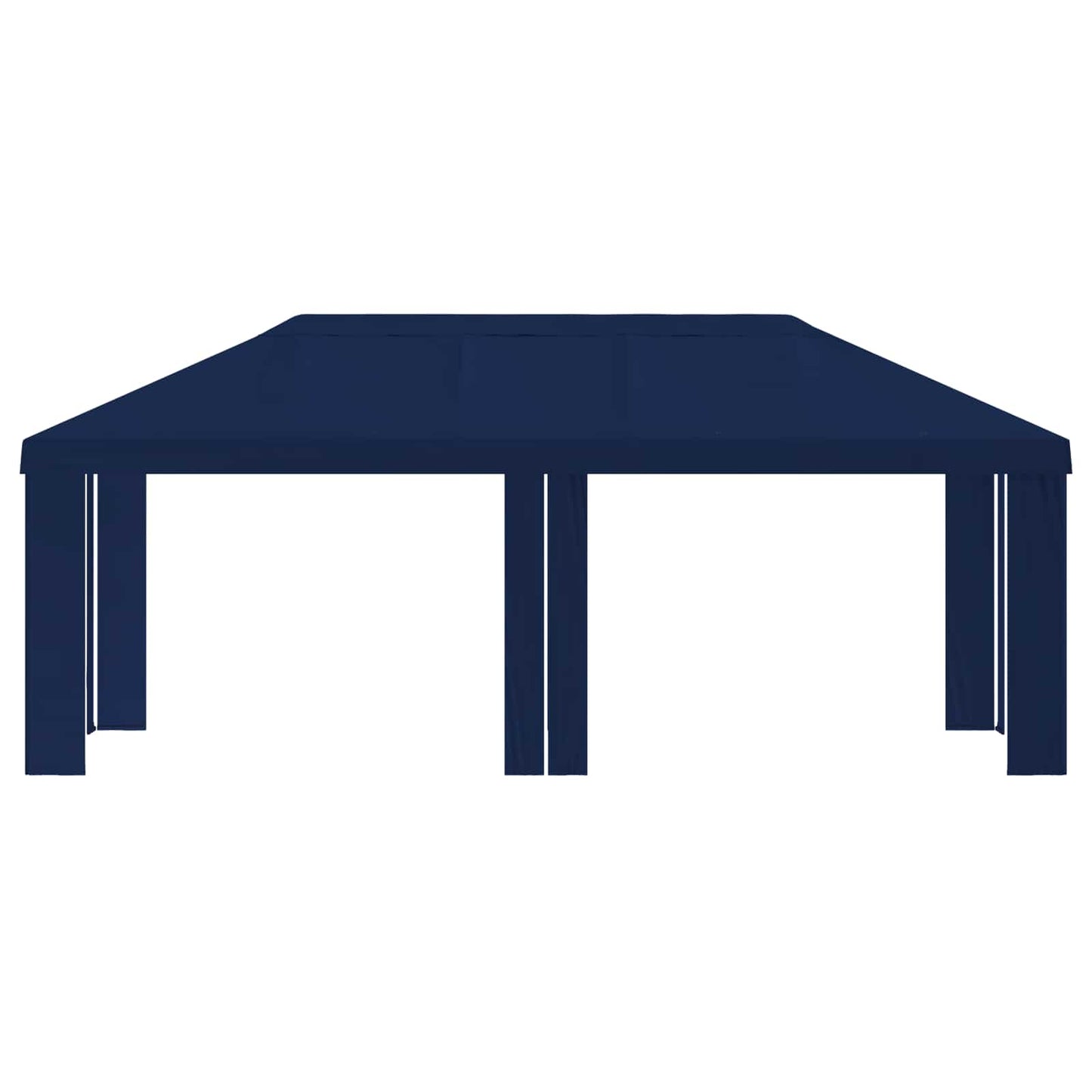 Paviljoenhoes 6 x 3 m Blauw Polyester 190 gsm