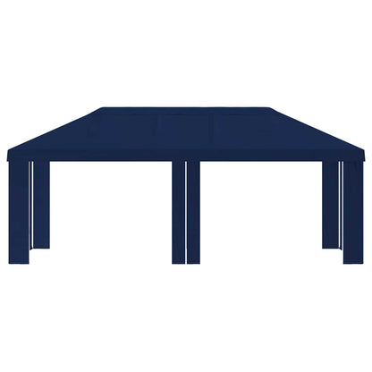 Paviljoenhoes 6 x 3 m Blauw Polyester 190 gsm