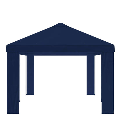 Paviljoenhoes 6 x 3 m Blauw Polyester 190 gsm