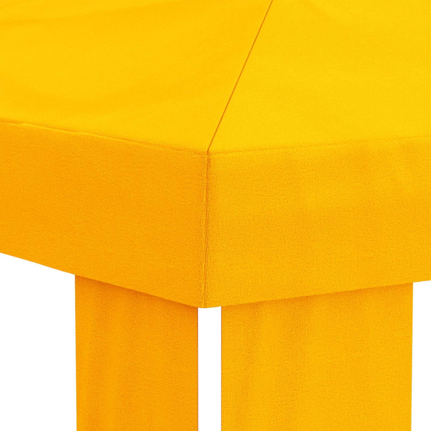 Paviljoenhoes 6 x 3 m Geel Polyester 190 gsm