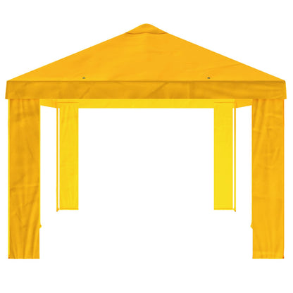 Paviljoenhoes 6 x 3 m Geel Polyester 190 gsm