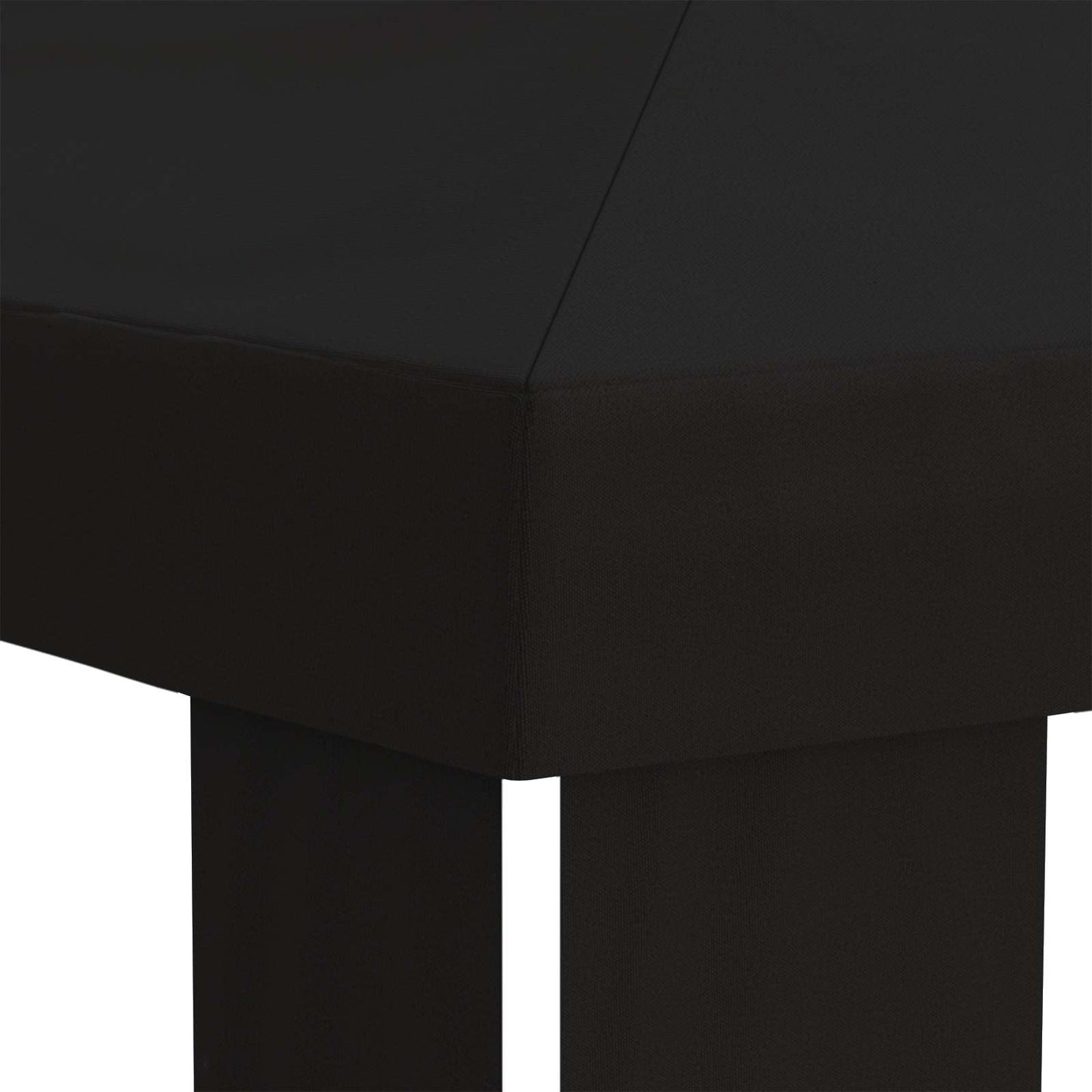 Paviljoenhoes 6 x 3 m Zwart Polyester 190 gsm