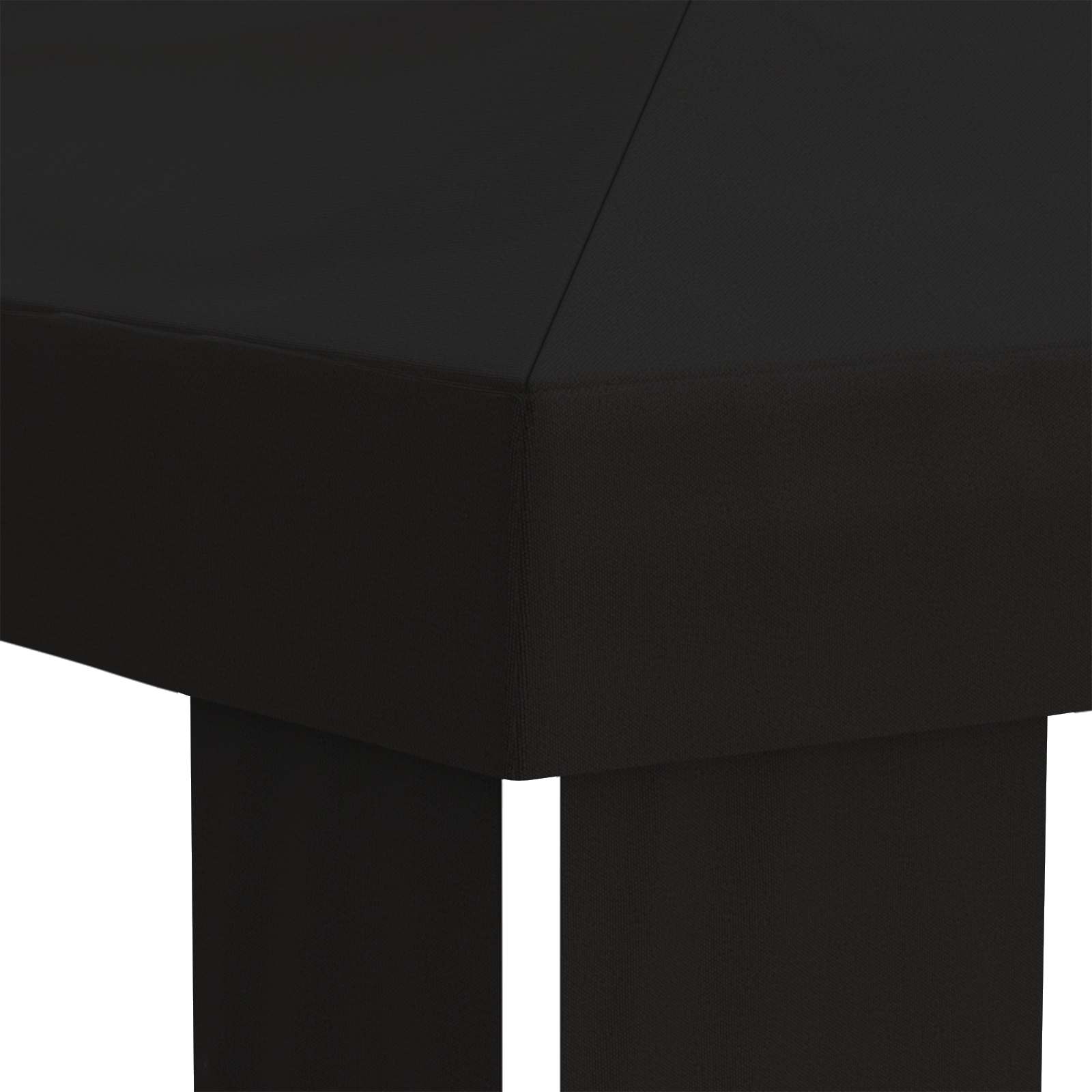 Paviljoenhoes 6 x 3 m Zwart Polyester 190 gsm