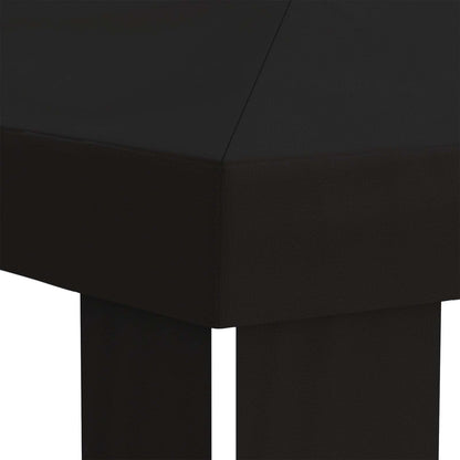 Paviljoenhoes 6 x 3 m Zwart Polyester 190 gsm