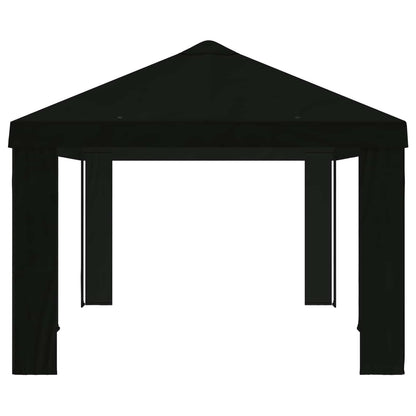 Paviljoenhoes 6 x 3 m Zwart Polyester 190 gsm