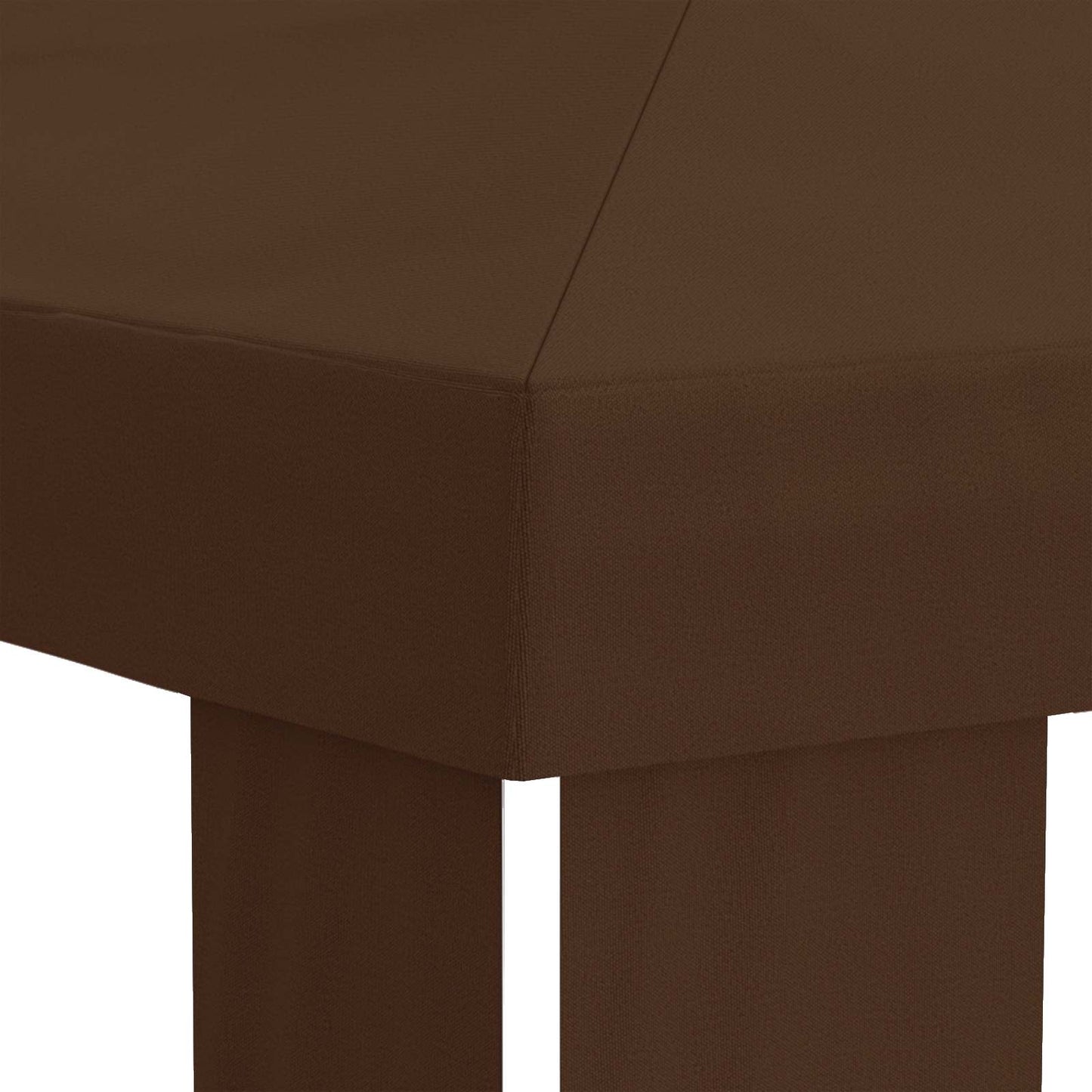 Paviljoenhoes 6 x 3 m Bruin Polyester 190 gsm