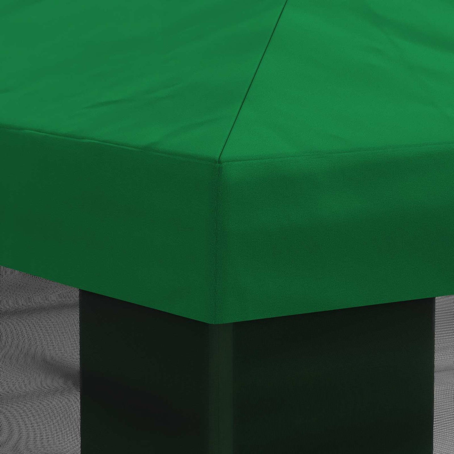 Gazebo Hoes met Zijwanden Groen 600,5 x 300,5 cm Polyester