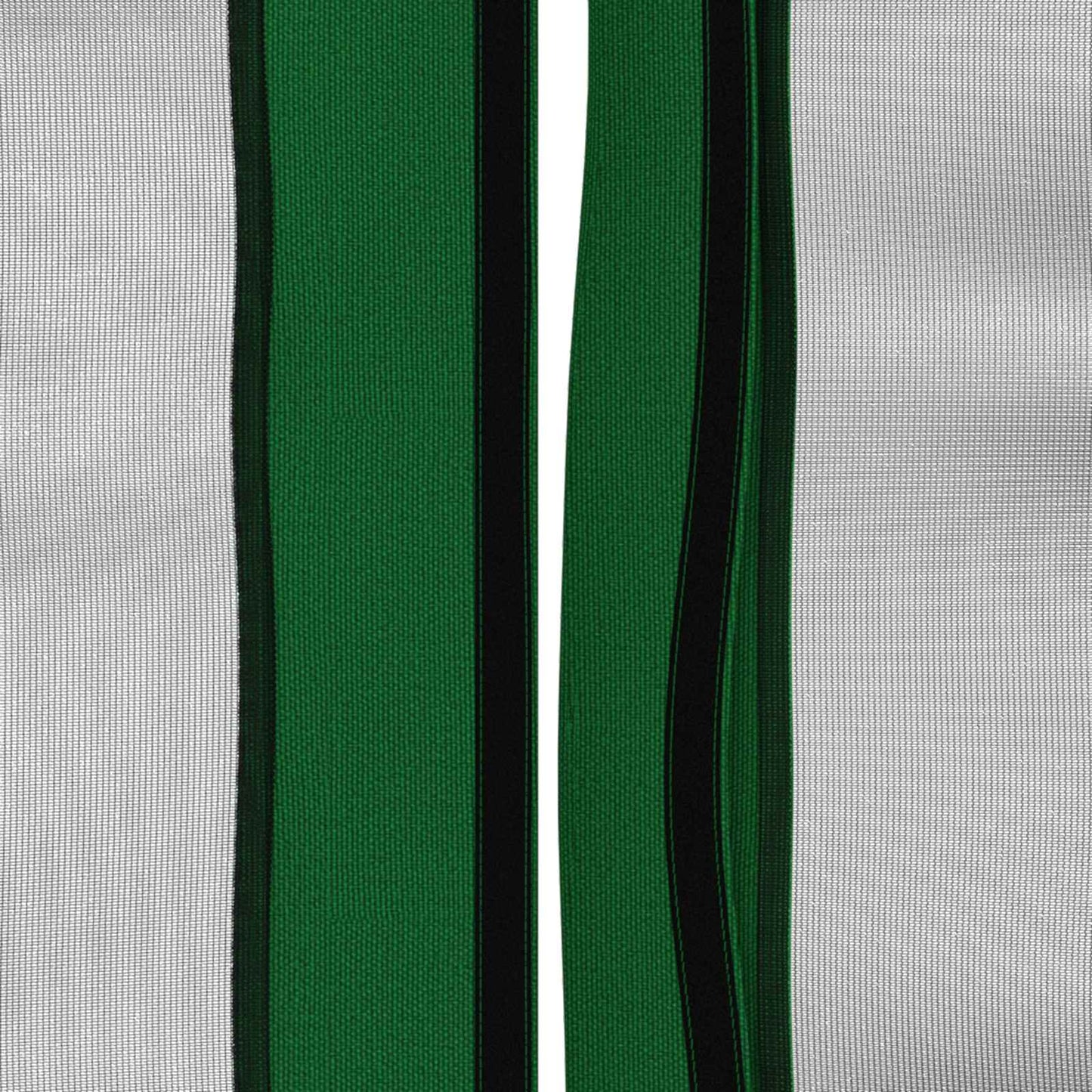 Gazebo Hoes met Zijwanden Groen 600,5 x 300,5 cm Polyester
