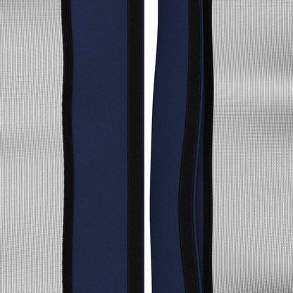 Gazebo Hoes met Zijwanden Blauw 600,5 x 300,5 cm Polyester