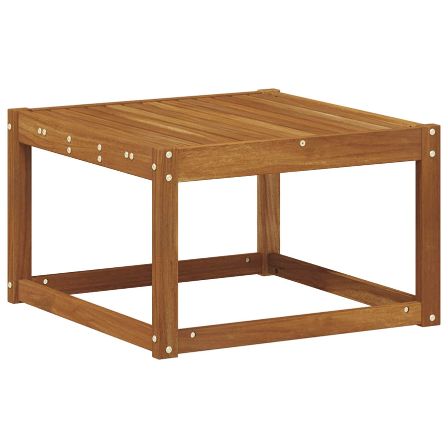 Buiten Tafel Massief Acaciahout Naturel 59 x 59 x 37 cm