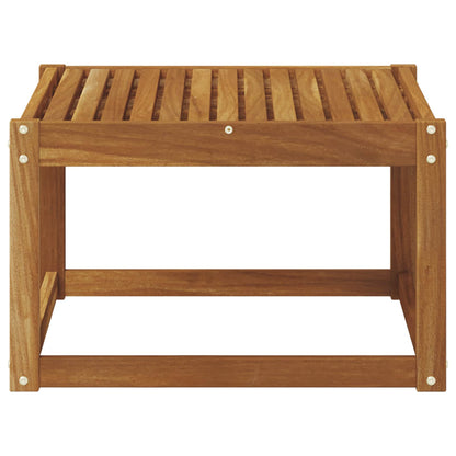Buiten Tafel Massief Acaciahout Naturel 59 x 59 x 37 cm