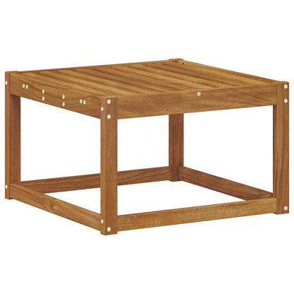 Buiten Voetenbank Massief Acaciahout Naturel 59 x 59 x 37 cm