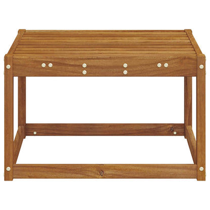 Buiten Voetenbank Massief Acaciahout Naturel 59 x 59 x 37 cm
