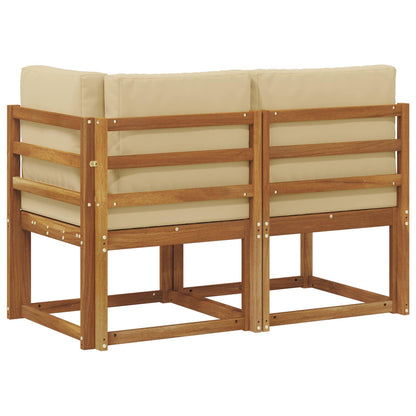 Outdoor Midden- en Hoeksalon 2 Stuk Natuurlijk en Beige