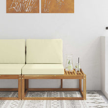 Buiten Eind Sofa Naturel 91 x 63 x 73 cm Massief Acaciahout