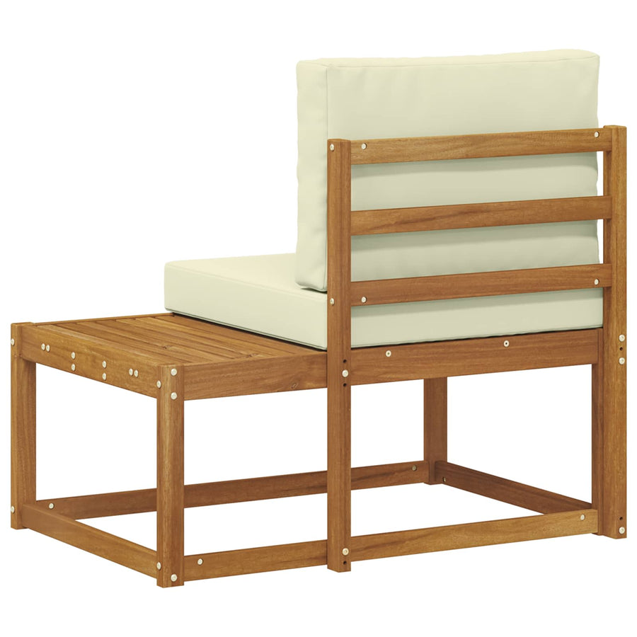 Buiten Eind Sofa Naturel 91 x 63 x 73 cm Massief Acaciahout