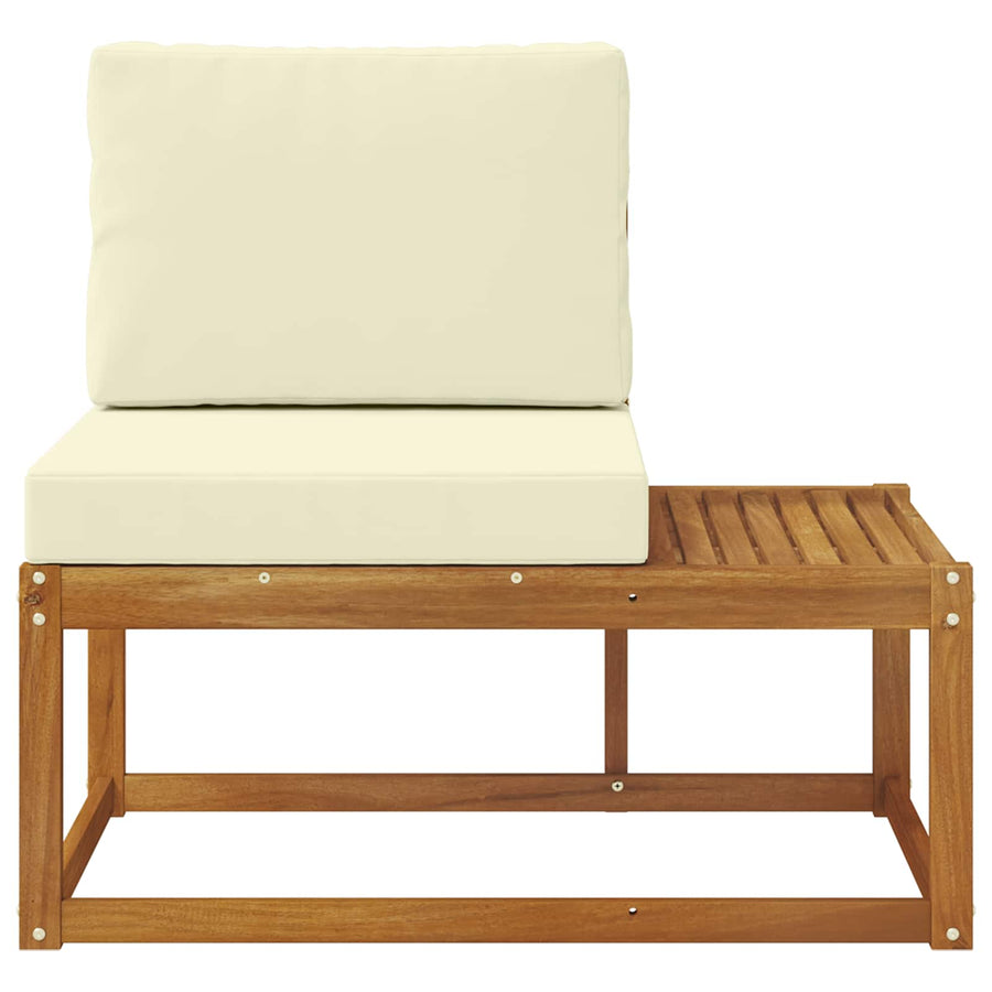 Buiten Eind Sofa Naturel 91 x 63 x 73 cm Massief Acaciahout