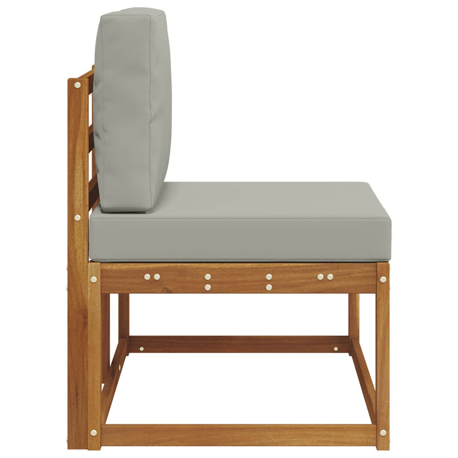 Buiten Eind Sofa Naturel 91 x 63 x 73 cm Massief Acaciahout
