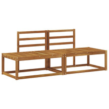 Buiten Eind Sofa 2 Stuk Naturel 182,5 x 63 x 73 cm