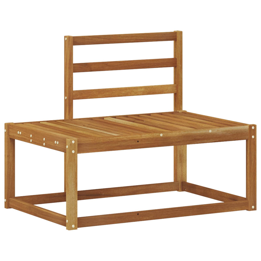 Buiten Eind Sofa 2 Stuk Naturel 182,5 x 63 x 73 cm