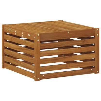 Buiten Tafel Massief Acaciahout Naturel 59 x 59 x 37 cm
