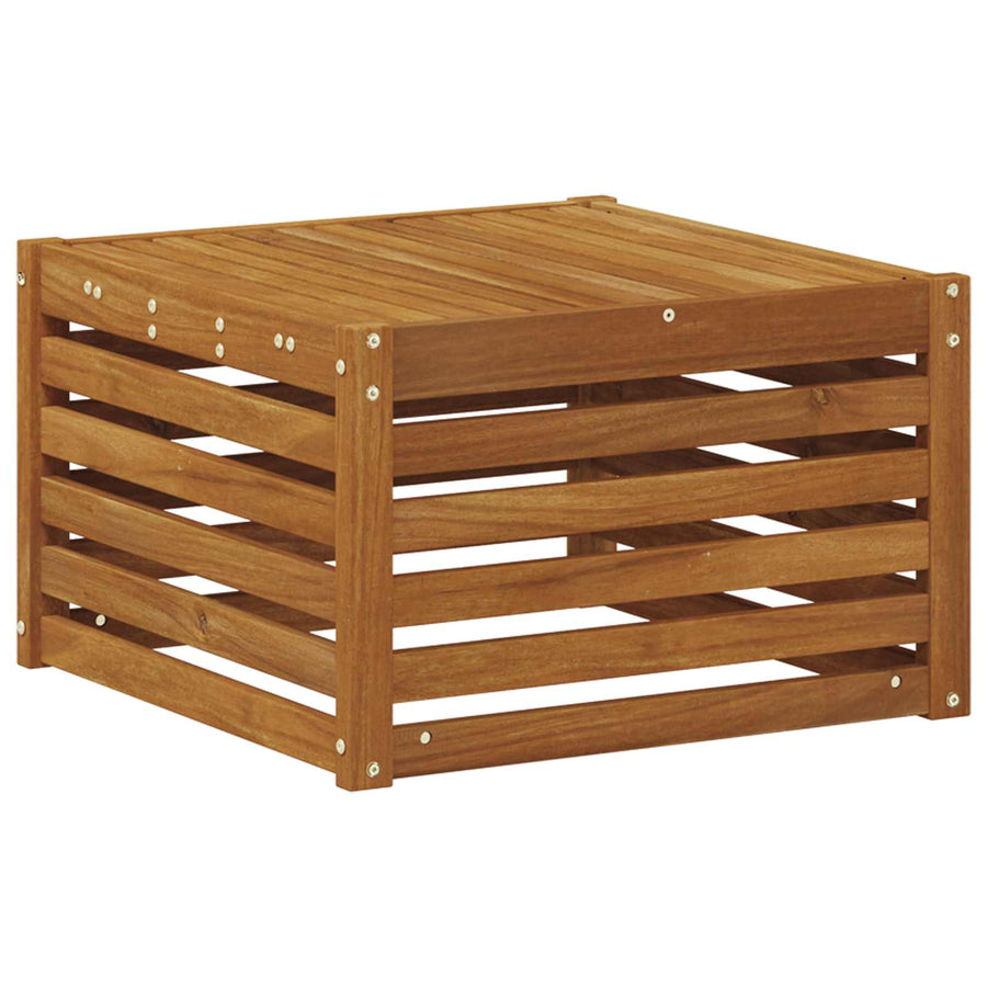 Buiten Tafel Massief Acaciahout Naturel 59 x 59 x 37 cm