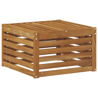 Buiten Voetenbank Massief Acaciahout Naturel 59 x 59 x 37 cm