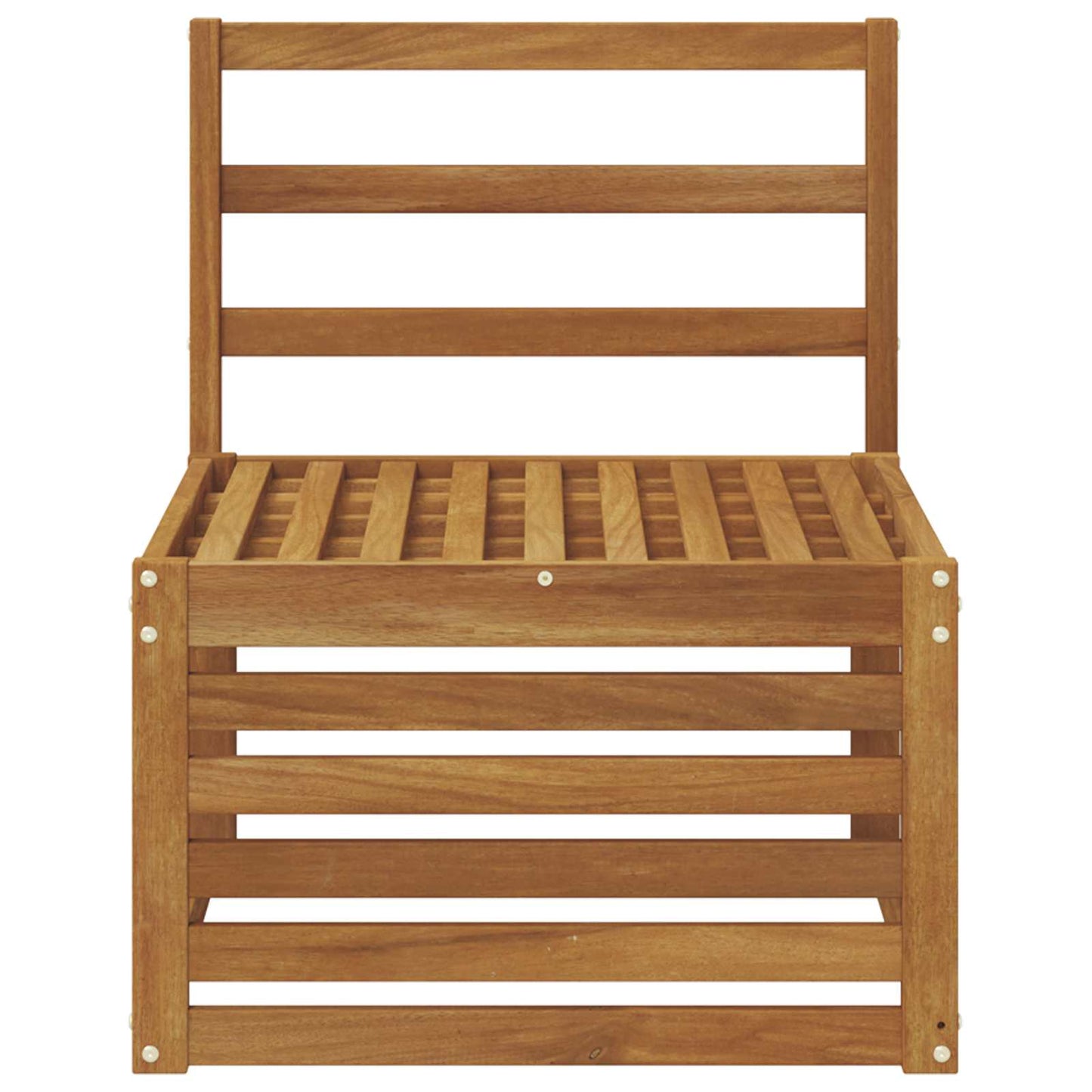 Buiten Midden Sofa Massief Acaciahout Naturel 59 x 63 x 73 cm