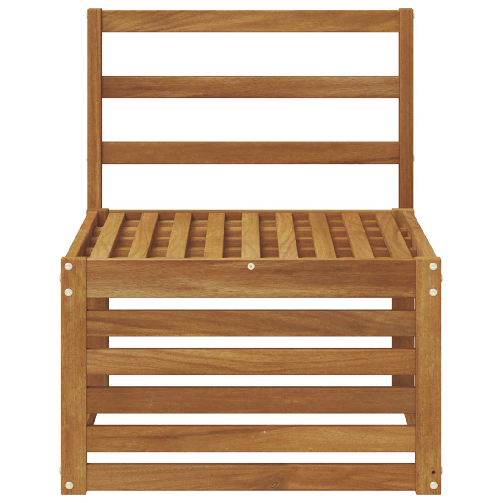 Buiten Midden Sofa Massief Acaciahout Naturel 59 x 63 x 73 cm