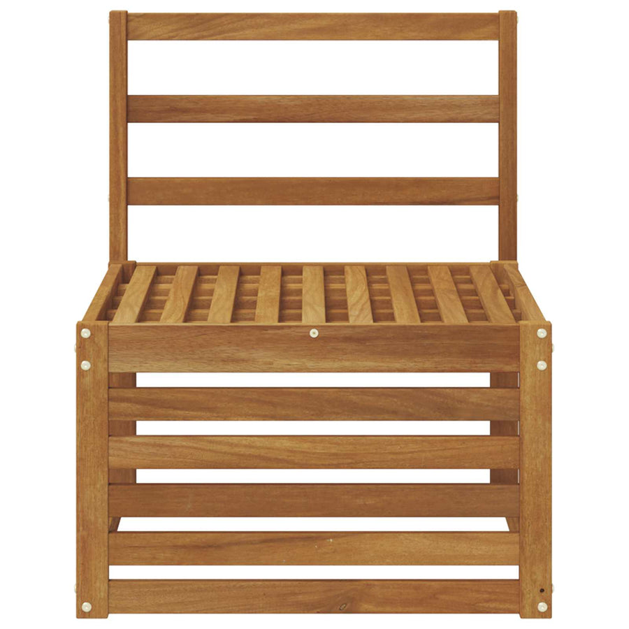 Buiten Midden Sofa Massief Acaciahout Naturel 59 x 63 x 73 cm