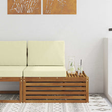 Buiten Eindbank Naturel 91 x 63 x 73 cm Massief Acaciahout