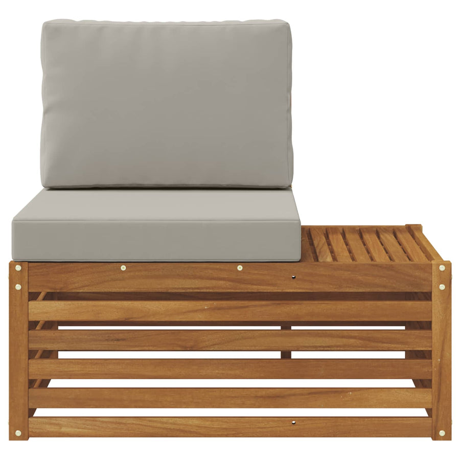 Buiten Eindbank Naturel 91 x 63 x 73 cm Massief Acaciahout