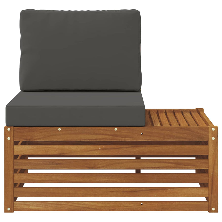 Buiten Eindbank Naturel 91 x 63 x 73 cm Massief Acaciahout