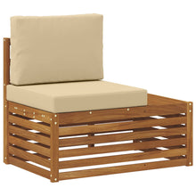 Buiten Eindbank Naturel 91 x 63 x 73 cm Massief Acaciahout