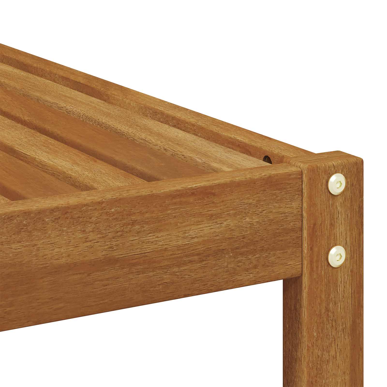 Buiten Tafel Massief Acaciahout Naturel 79 x 79 x 37 cm